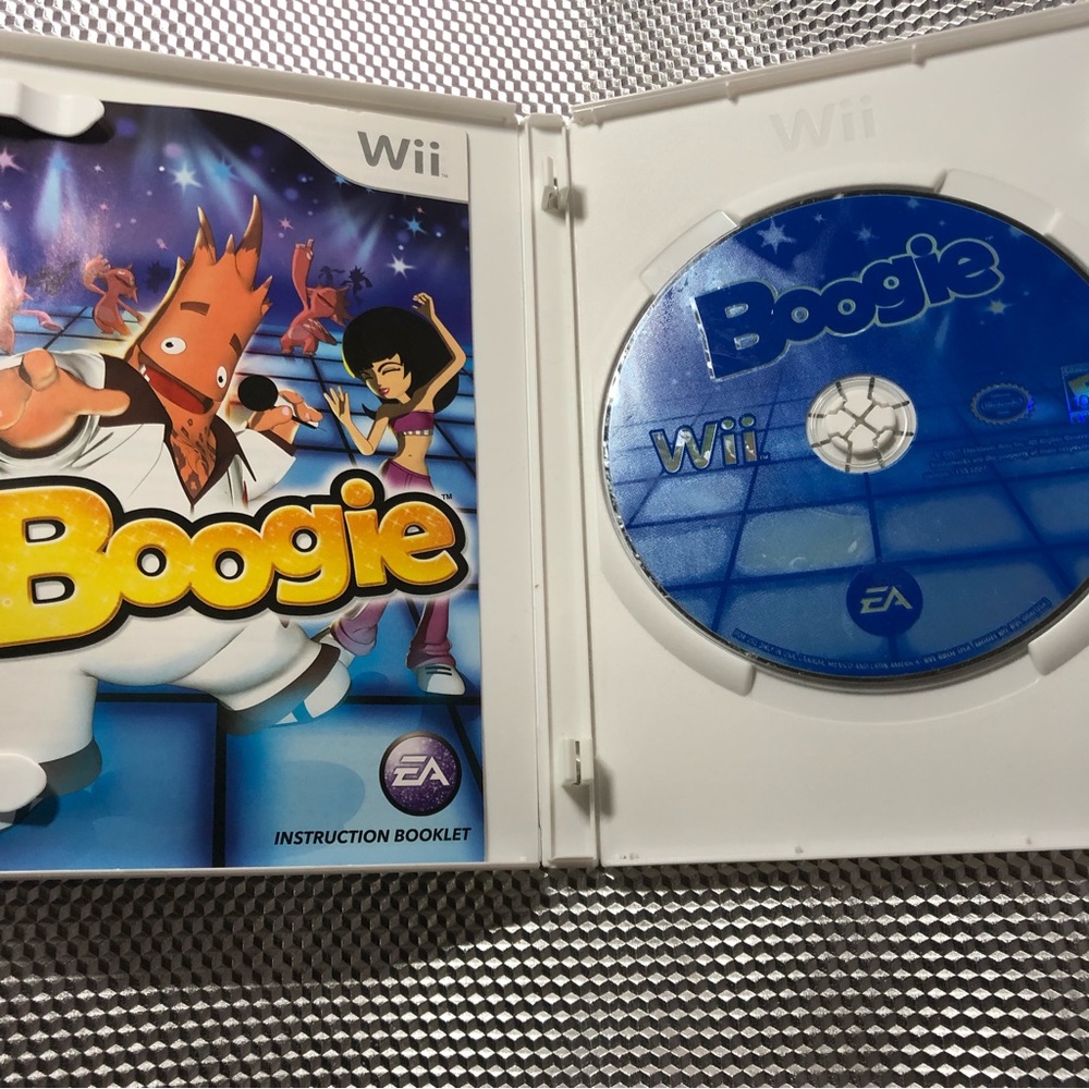 Boogie Video Game for Nintendo Wii Console w/instructional booklet manual